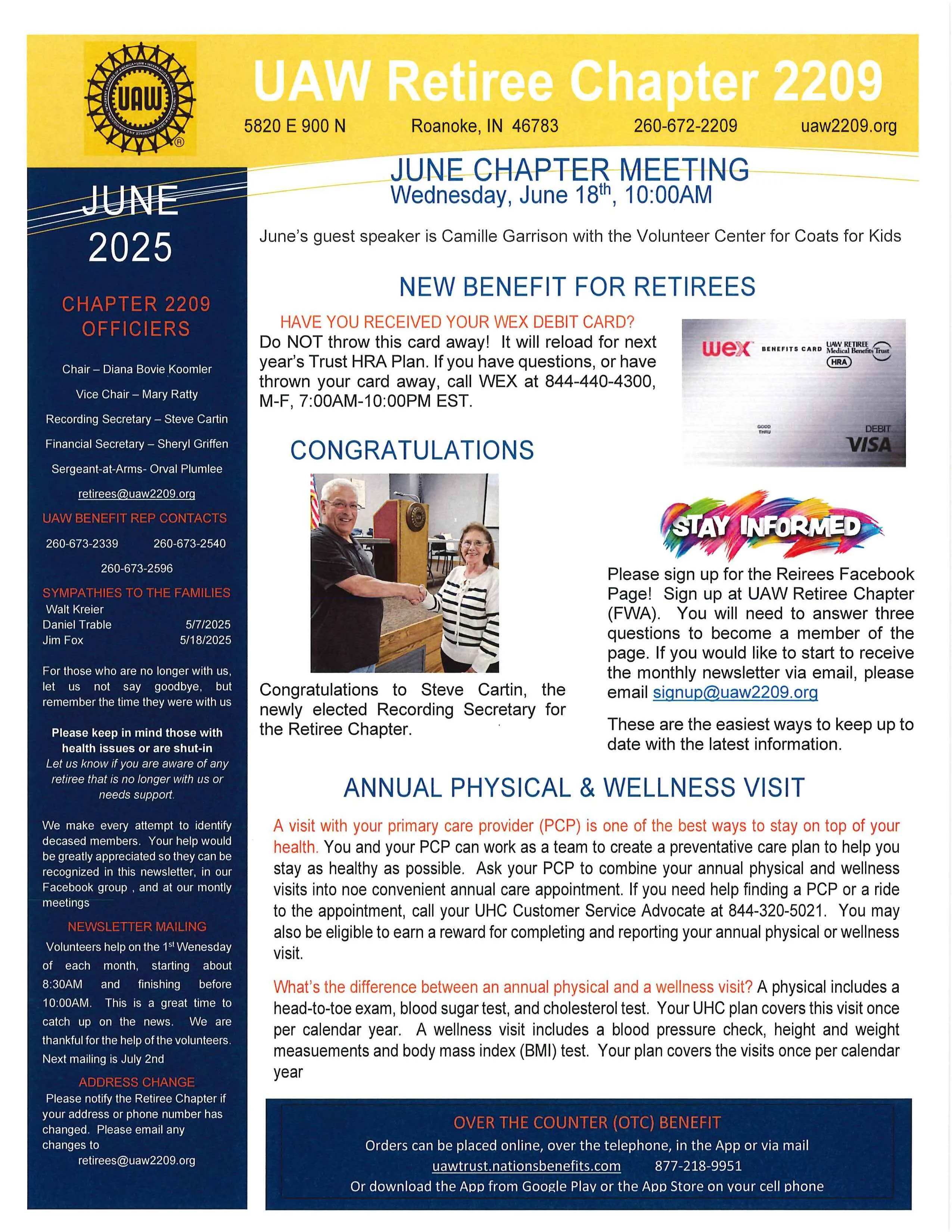 NEWSLETTER