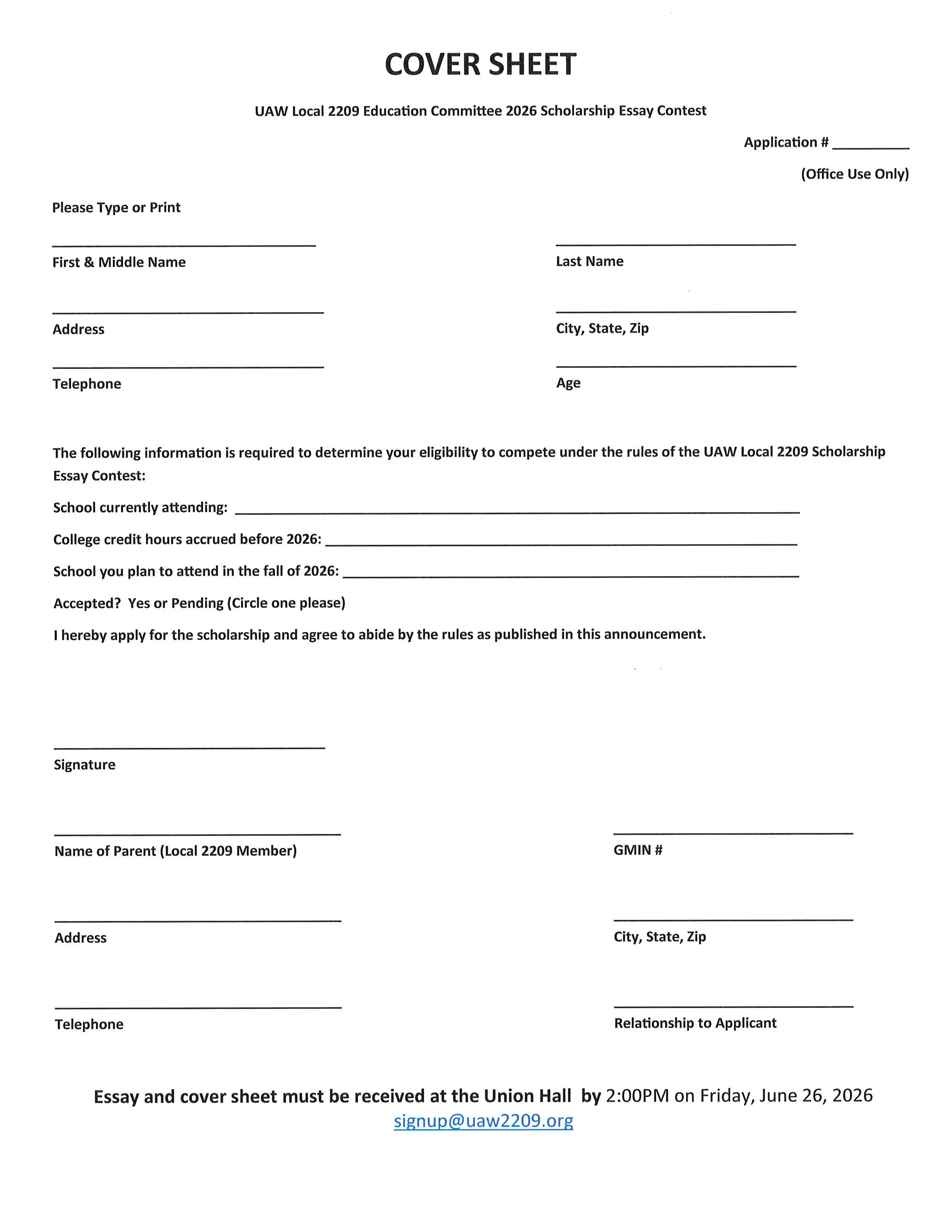 Education Scholarship