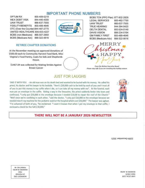 December Newsletter pg 2